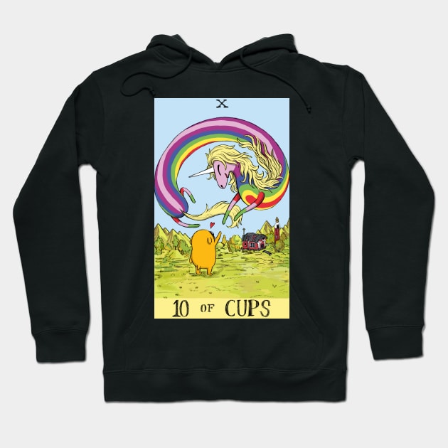 Lady Rainicorn as 10 of Cups Hoodie by sadnettles